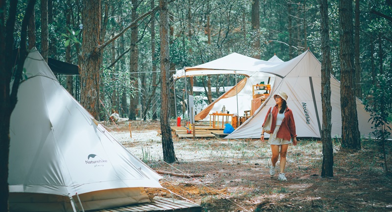 Lux Camp nằm trong các địa điểm cắm trại Đà Lạt được du khách yêu thích nhất.