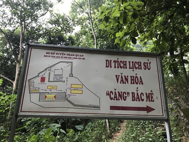 Di tích Căng Bắc Mê.