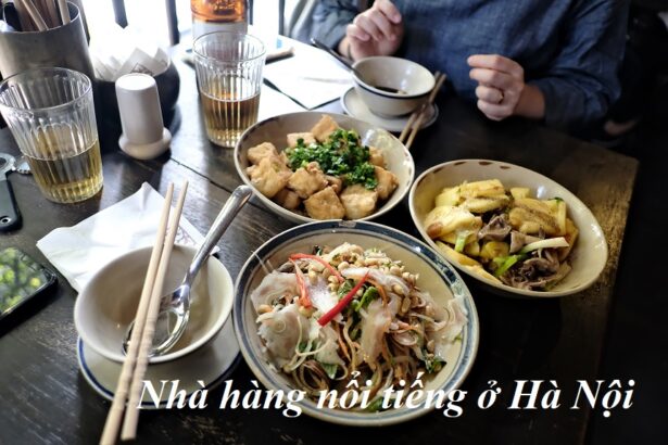 Nhà hàng nổi tiếng Hà Nội, các nhà hàng nổi tiếng ở Hà Nội.