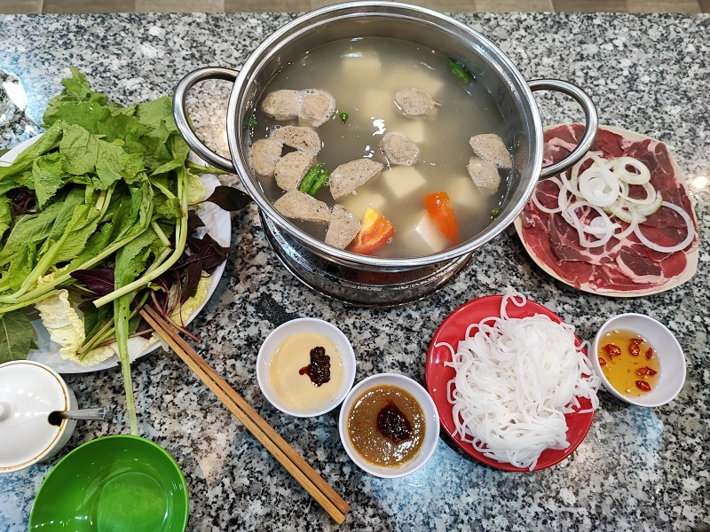 Lẩu bò Ớt Hiểm.