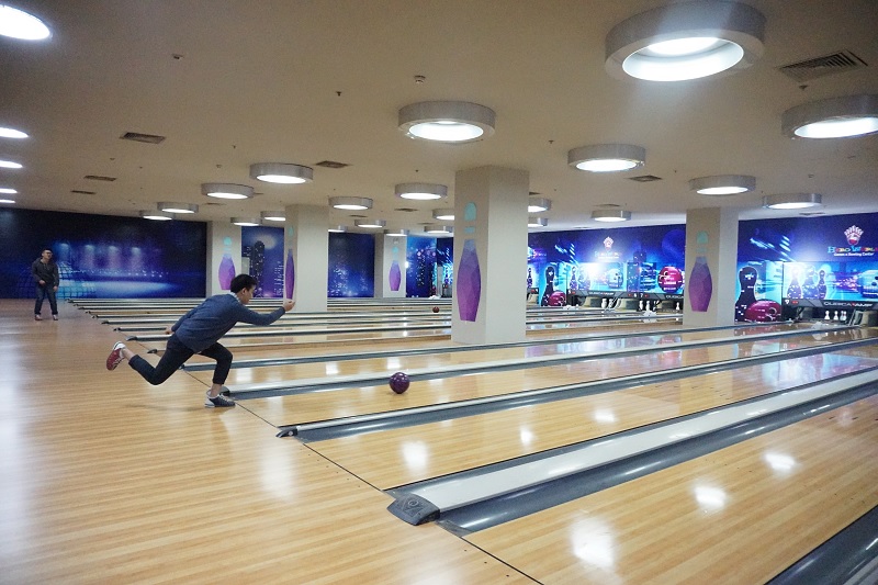 Địa điểm chơi bowling Hà Nội.