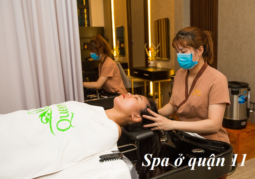 Các tiệm spa quận 11 giá rẻ, tiệm spa ở quận 11 nặn mụn.