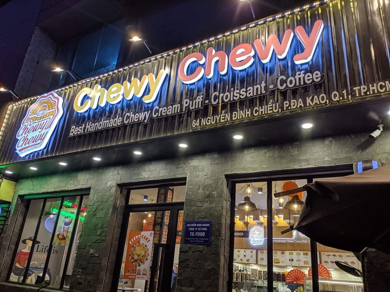 Bánh su kem Chewy Chewy Nguyễn Đình Chiểu.