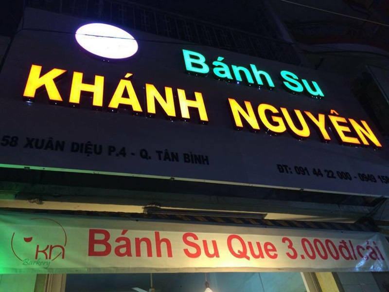 Bánh su Khánh Nguyên.