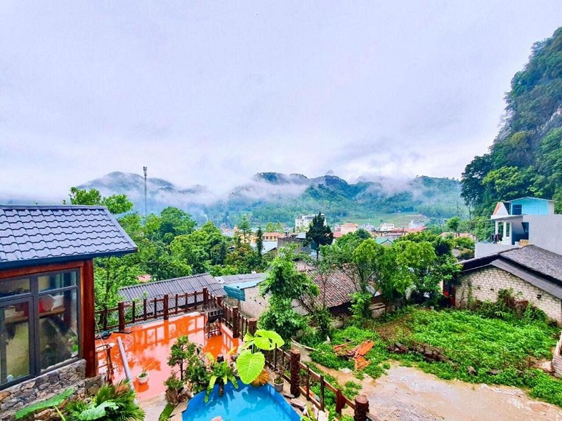 Thời tiết Hà Giang tháng 12 lưu trú tại Đồng Văn Cliffside House