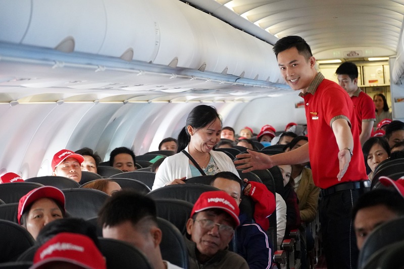 Đánh giá Vietjet về chất lượng phục vụ