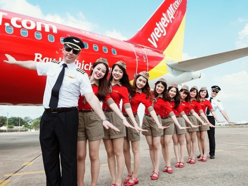 Đồng phục phi công Vietjet Air