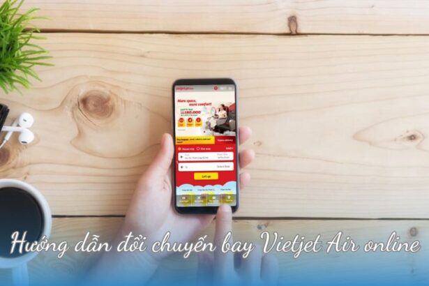 Hướng dẫn đổi chuyến bay Vietjet Air online