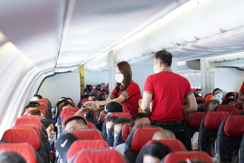 Vietjet có mấy hạng vé - Hạng vé Eco