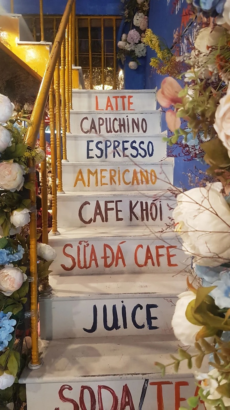 Menu Bonjour Cafe The Art.