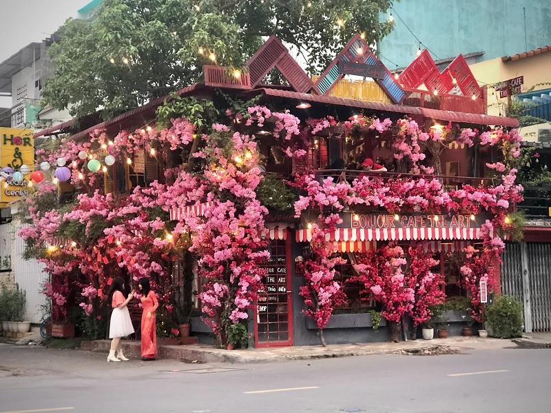 Địa chỉ Bonjour Cafe The Art ở đâu?