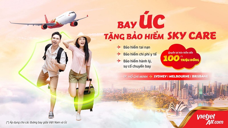 Các gói bảo hiểm chuyến bay Vietjet