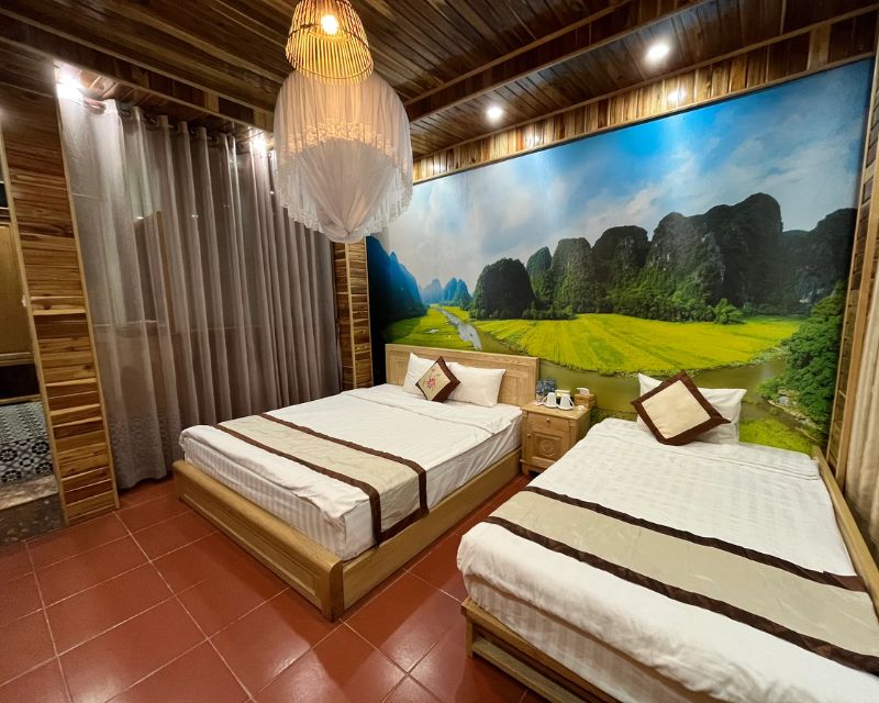 Phòng tại Hang Múa Ecolodge.