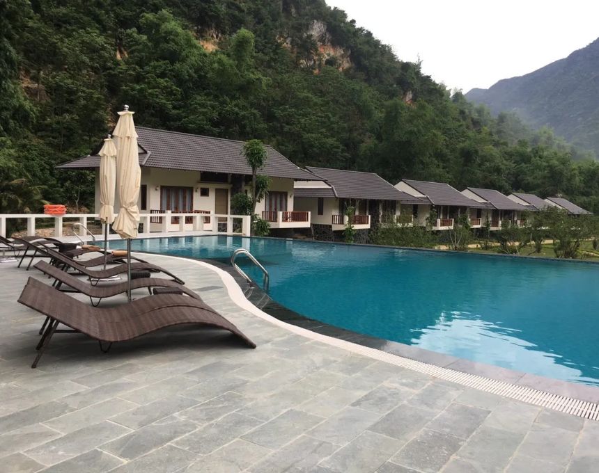 Đị̣̣a chỉ Mai Chau Mountain View Resort ở đâu? Review.