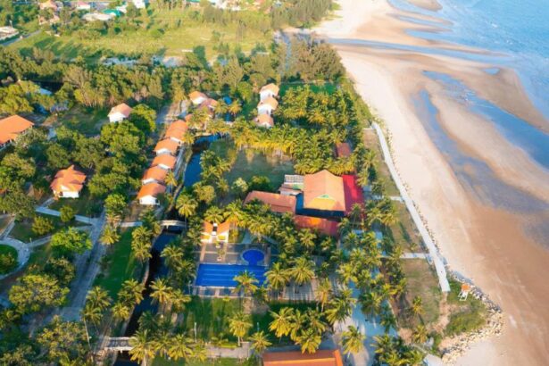 Giới thiệu Resort Đất Lành Lagi, không gian, tiện nghi, địa chỉ.